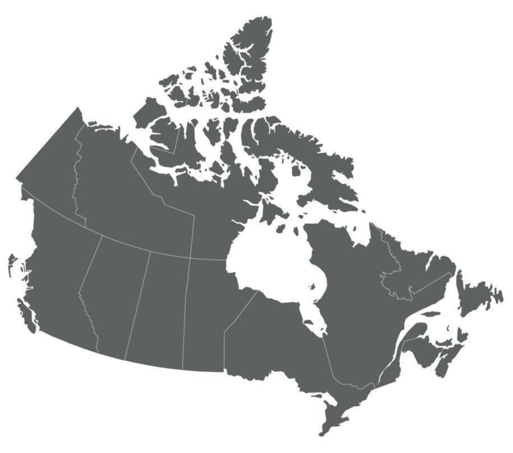 Map of Canada